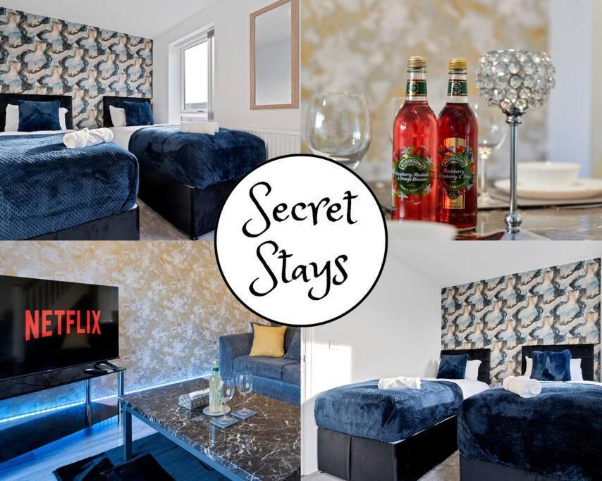 Luxury Birmingham City Centre Townhouse With Free Parking - Sleeps 4 - Perfect For Contractors, Business Travellers, Families And Other Groups - Near Bullring, Newstreet, Selfridges, Nec, Nia & Birmingham Airport Екстер'єр фото